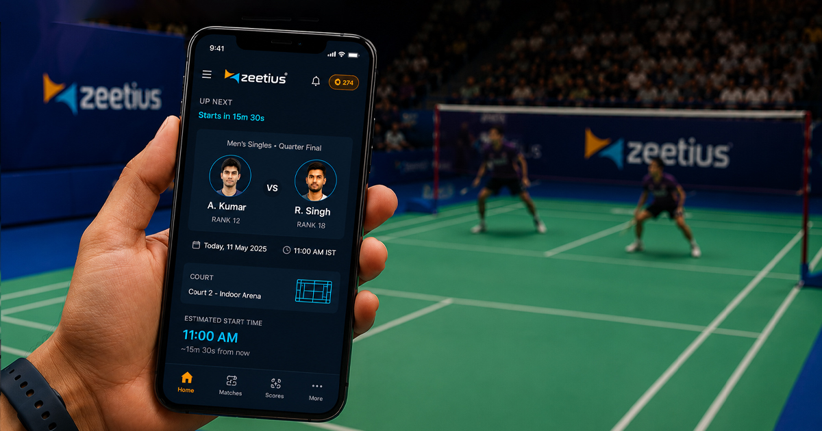 The Zeetius App: Putting the Whole Tournament in a Player's Pocket
